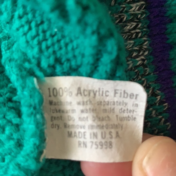 Vintage 80s cardigan - Picture 4 of 4